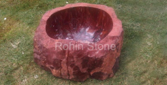 Solid One Piece Petrifiedwood Red